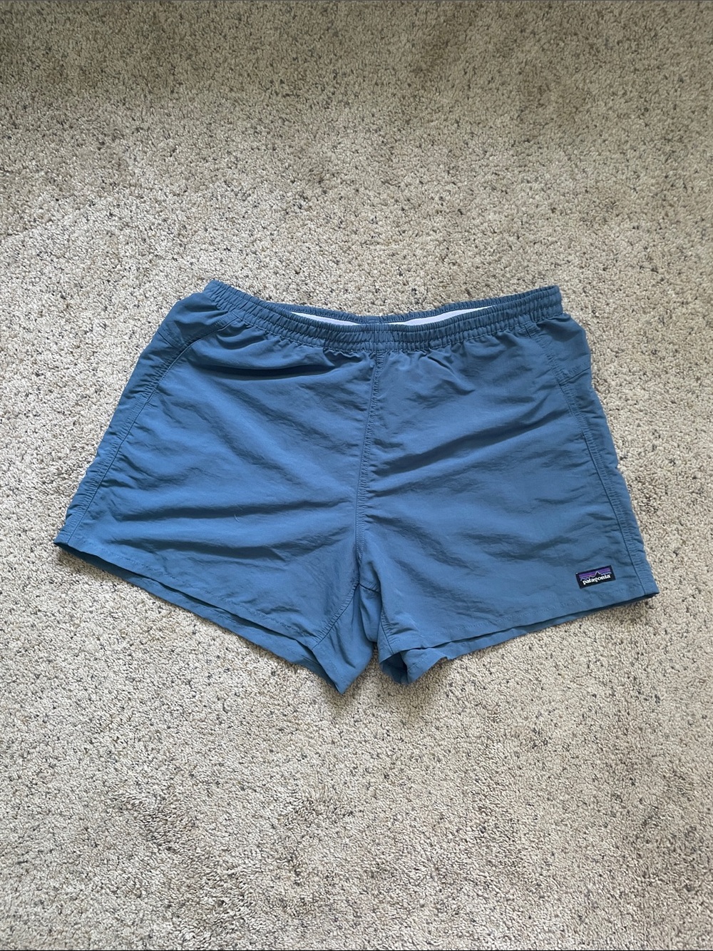 Patagonia Blue Women's Athletic Shorts